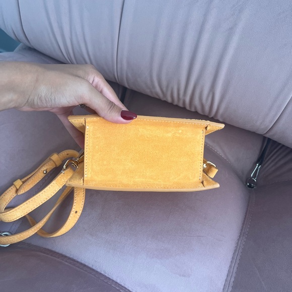 Jacquemus suede orange bag - Picture 5 of 11